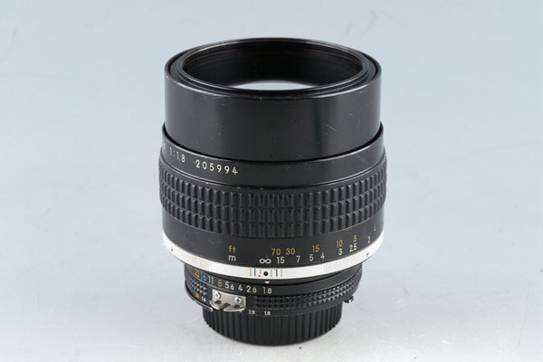 Nikon Nikkor 105mm F/1.8 Ais Lens #45019H23