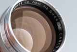 Canon 85mm F/1.9 Lens for Leica L39 #45021C1