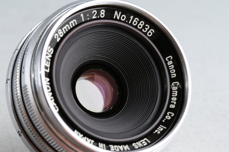 Canon 28mm F/2.8 Lens for Leica L39 #45063C2 – IROHAS SHOP