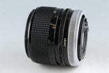Canon FD 85mm F/1.8 S.S.C. Lens #45074F5
