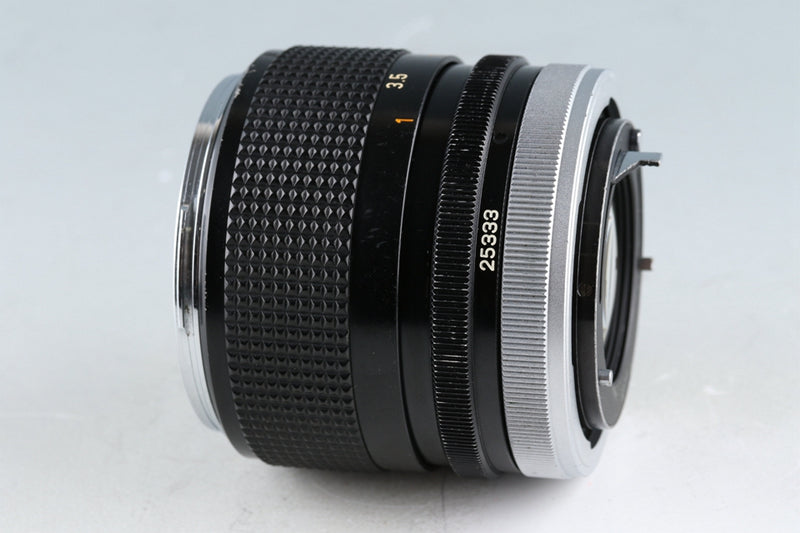 Canon FD 100mm F/2.8 Lens #45075F5