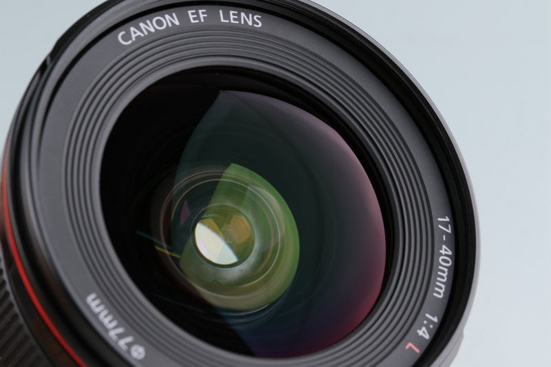 Canon Zoom EF 17-40mm F/4 L USM Lens #45123H12