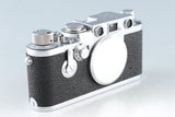 Leica Leitz IIIf Red Dial 35mm Rangefinder Film Camera #45136D1