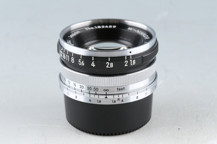 Nikon Nippon Kogaku W-Nikkor 35mm F/1.8 Lens for Leica L39 + 35mm Find –  IROHAS SHOP