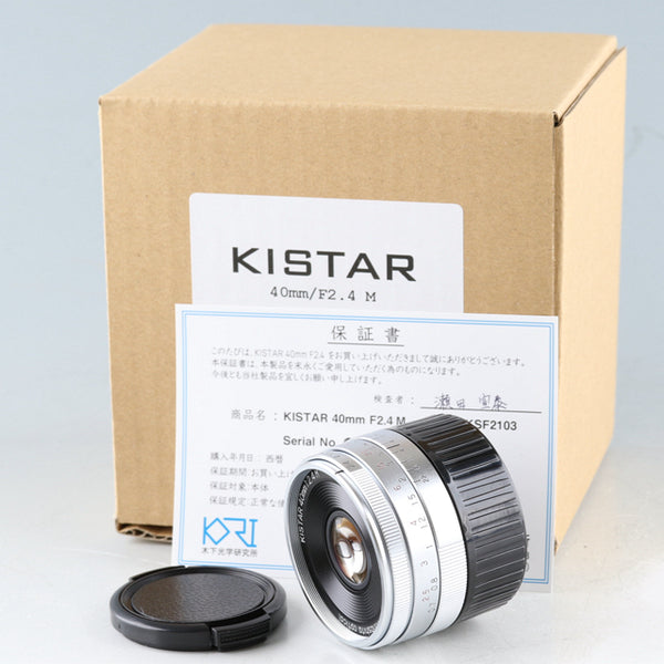 *New* Kinoshita optical Laboratory Kistar 40mm F/2.4 M Lens for M