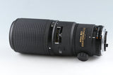 Nikon ED AF Micro Nikkor 200mm F/4 D Lens #45199A6