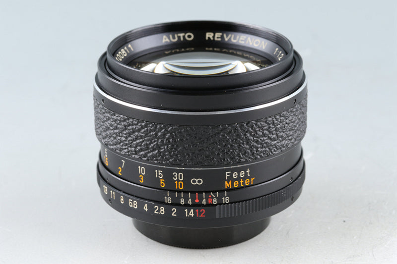 Tomioka Kogaku Auto Revuenon 55mm F/1.2 Lens for M42 Mount #45201C4