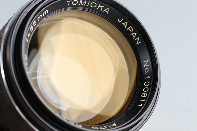 Tomioka Kogaku Auto Revuenon 55mm F/1.2 Lens for M42 Mount #45201C4