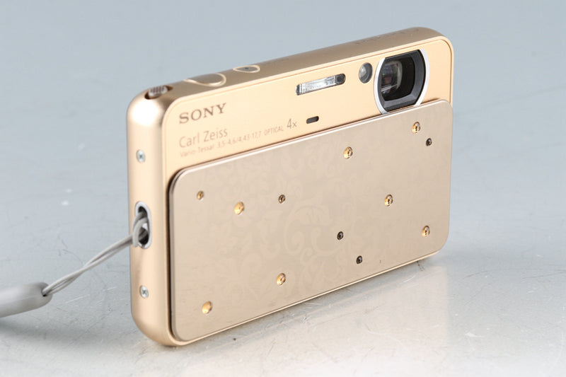 Sony Cyber-Shot DSC-T-99D Gold Digital Camera With Box *Japanese Version Only* #45231L2