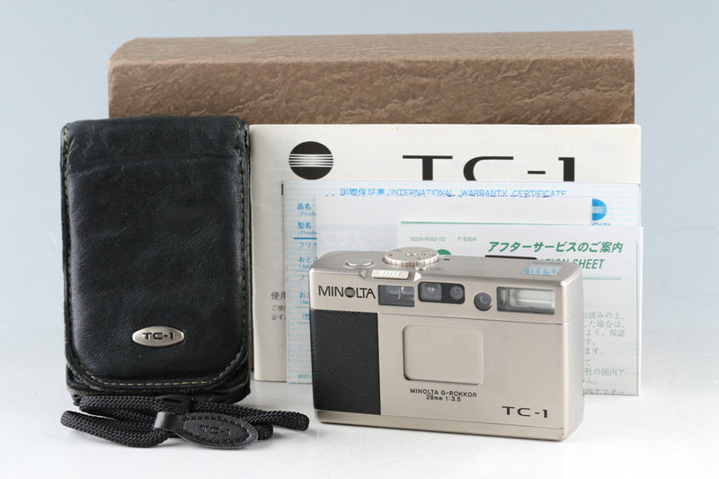 Minolta TC-1 Point & Shoot Film Camera With Box #45268L8 – IROHAS SHOP