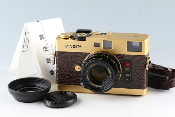 Minolta CLE Gold Limited + M-Rokkor 40mm F/2 Lens #45277D4