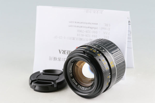 Leica Leitz Summicron-M 35mm F/2 Lens for Leica M #45282T