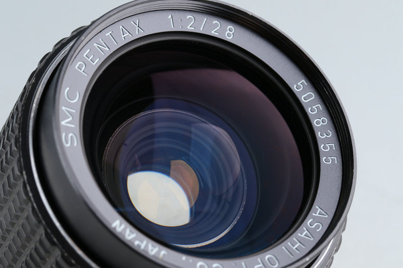 Asahi SMC Pentax 28mm F/2 Lens for K Mount #45301C3