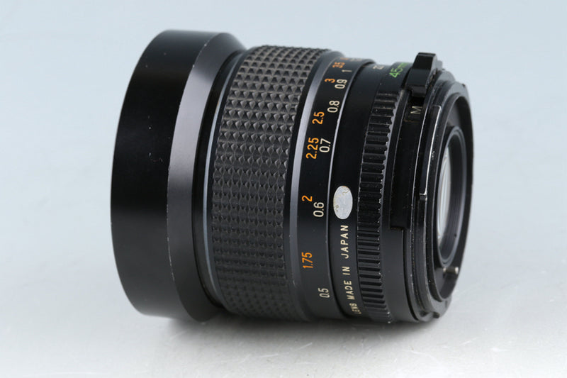 Mamiya Mamiya-Sekor C 45mm F/2.8 Lens for Mamiya 645 #45318H21