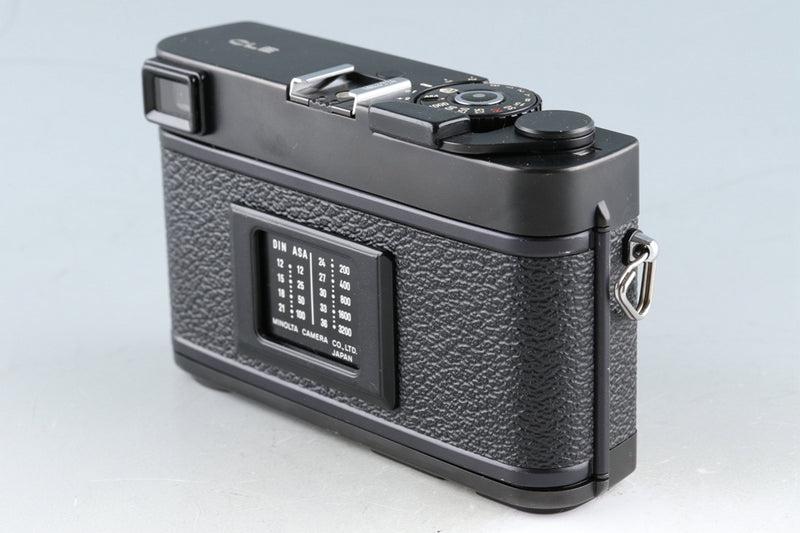 Minolta CLE + M-Rokkor 40mm F/2 Lens #45319D1 – IROHAS SHOP