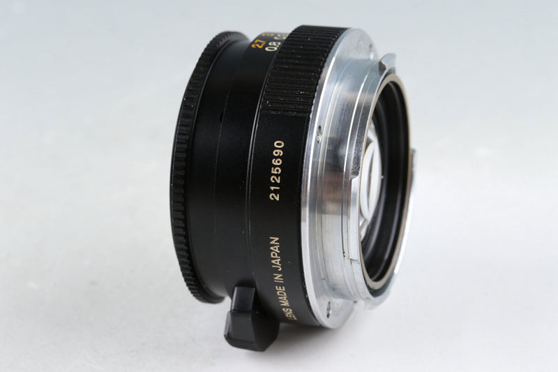 Minolta CLE + M-Rokkor 40mm F/2 Lens #45319D1 – IROHAS SHOP