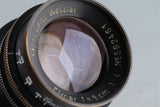 Leica Leitz Elmar 90mm F/4 Lens for L39 #45380E5