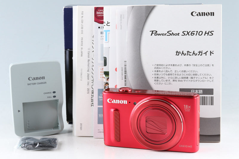 Canon Power Shot SX610 HS Digital Camera With Box #45393L3