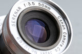 Canon Serenar 50mm F/3.5 Lens for Leica L39 #45419C2