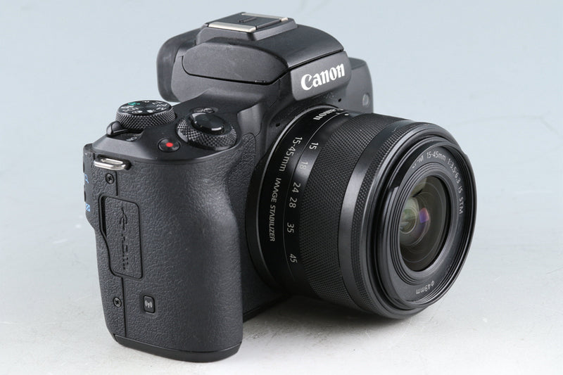 Canon EOS Kiss M + Canon Zoom EF-M 15-45mm F/3.5-6.3 IS STM Lens #45427E3