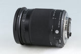 Sigma C 18-300mm F/3.5-6.3 DC Lens for Nikon With Box #45429L9