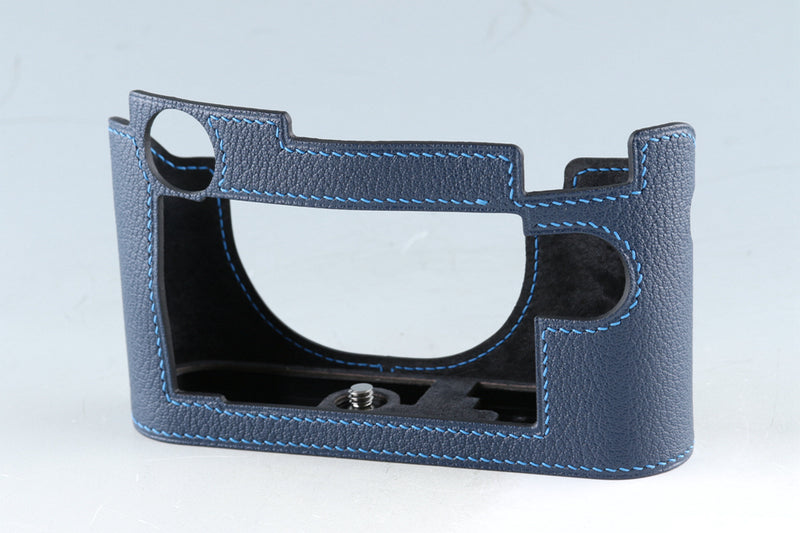 Leica M10 Leather Blue Half Case #45438M2