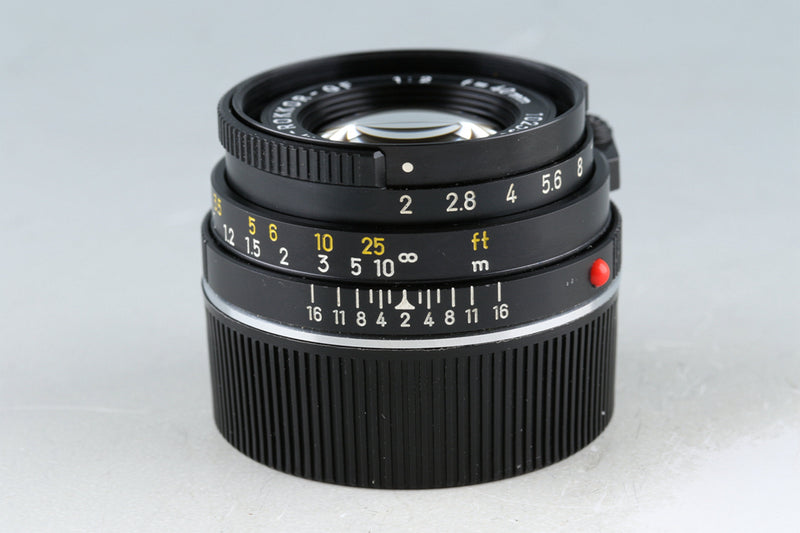 Minolta M-Rokkor-QF 40mm F/2 Lens for Leica M #45441E5