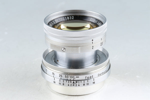 Leica Leitz Summicron 50mm F/2 Thorium Radioactivity Lens for L39 #45454T