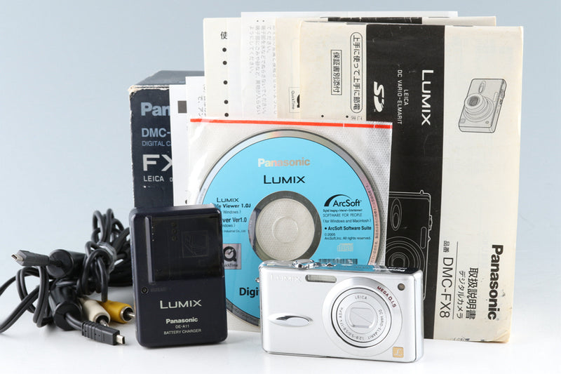 Panasonic Lumix DMC-FX8 Digital Camera With Box #45479L10