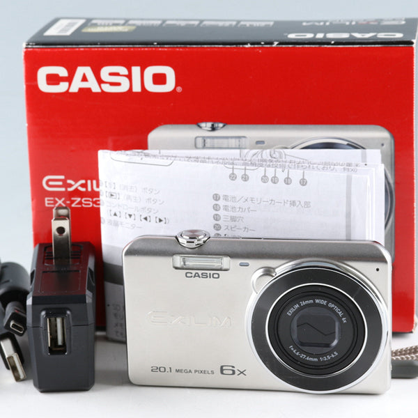Casio Exilim EX-ZS35 Digital Camera With Box #45480L7 – IROHAS SHOP