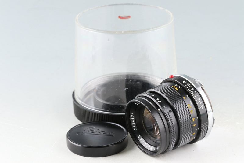 Leica Leitz Summicron 50mm F/2 Black Paint Lens for Leica M #45536K