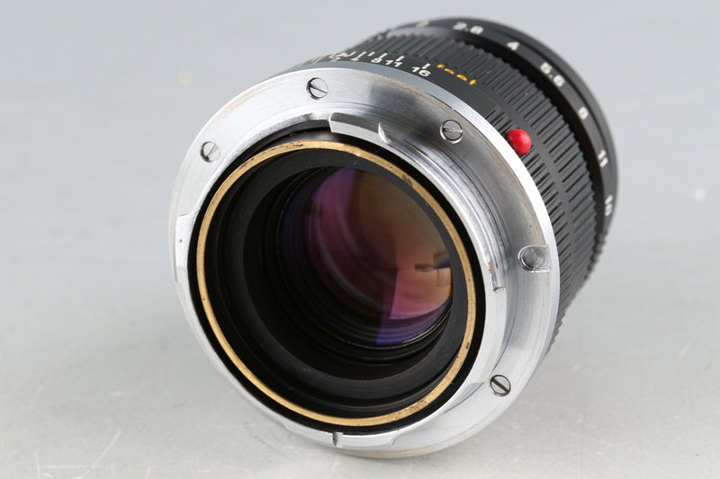 Leica Leitz Summicron 50mm F/2 Black Paint Lens for Leica M #45536K