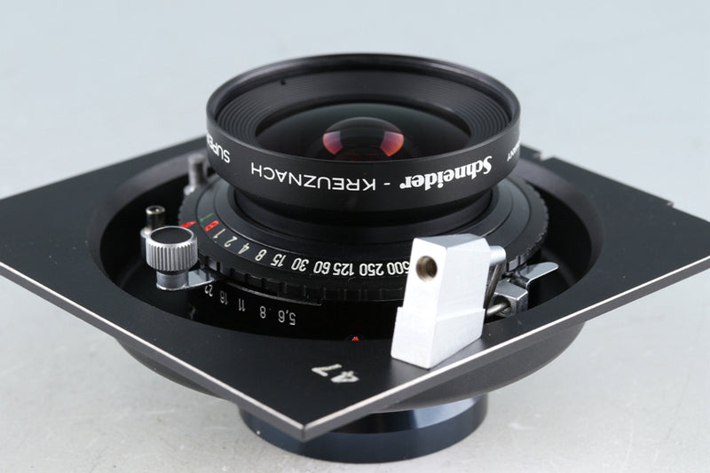Schneider-Kreuznach Super-Angulon 47mm F/5.6 MC Lens + Center-Filter II MC #45543B4