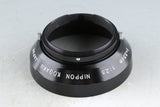 Nikon Nippon Kogaku Lens Hood For 35mm F/2.5 With Box #45573L4