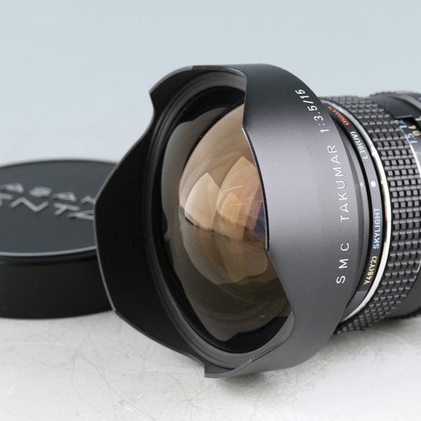 Asahi Pentax SMC Takumar 15mm F/3.5 Lens for M42 Mount 