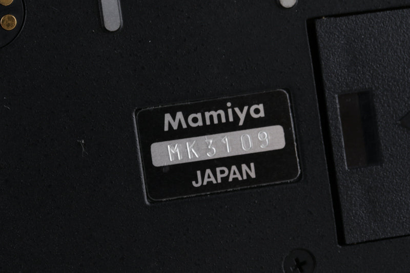 Mamiya RZ67 Pro II + Mamiya-Sekor Z 110mm F/2.8 W Lens #45624B1