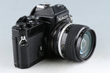 Nikon FE + Nikkor 35mm F/2 Ais Lens #45638D2