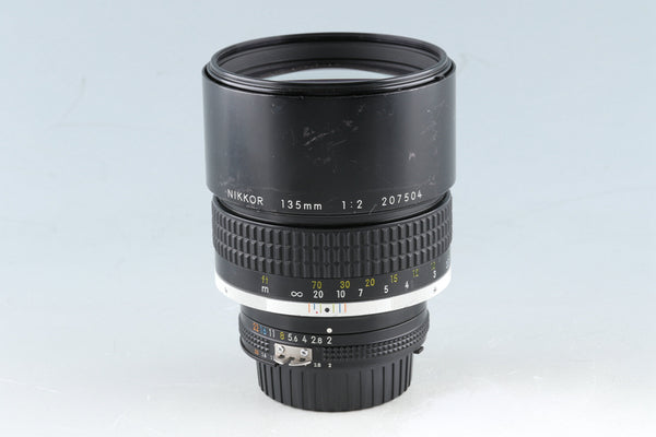 Nikon Nikkor 135mm F/2 Ais Lens #45643A6