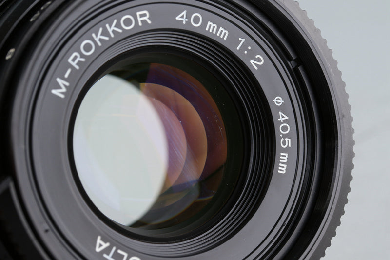 Minolta M-Rokkor 40mm F/2 Lens for Leica M #45645C1
