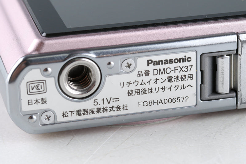 Panasonic Lumix DMC-FX37 Digital Camera #45674D5