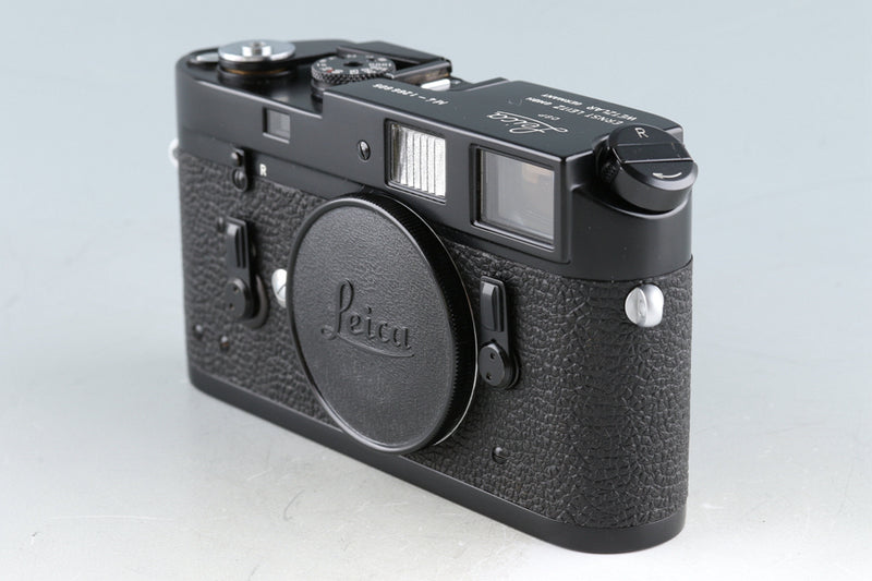Leica Leitz M4 Black Paint 35mm Rangefinder Film Camera With Box #45687Ｌ１