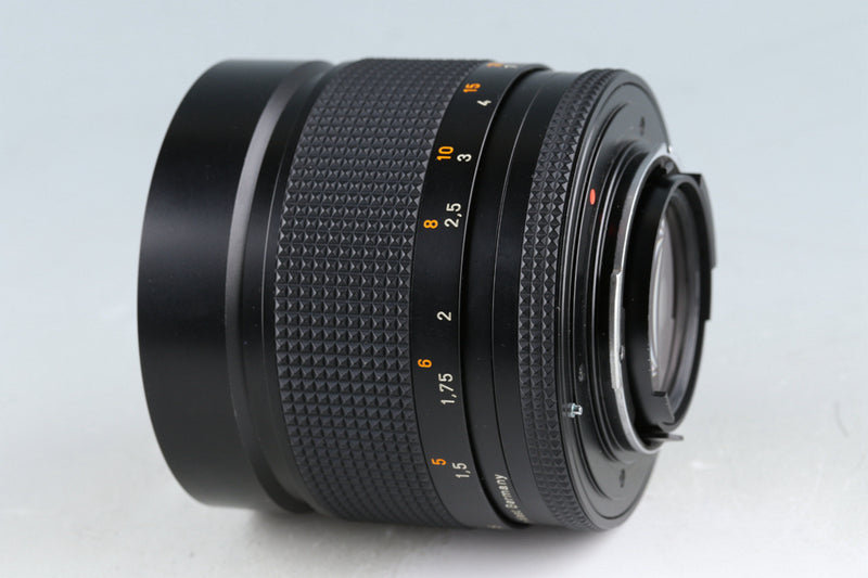 Contax Carl Zeiss Planar T* 85mm F/1.4 MMG Lens for C/Y Mount