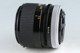 Canon FD 35mm F/2 S.S.C. Lens #45697H21