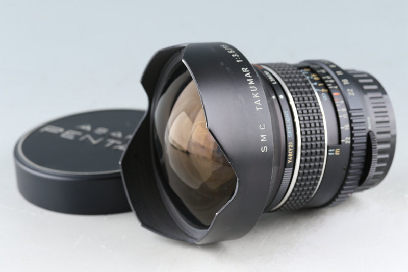 Asahi Pentax SMC Takumar 15mm F/3.5 Lens for M42 + K Mount Adapter #45 –  IROHAS SHOP