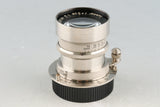 Leica Leitz Summar 50mm F/2 Nickel Lens for Leica L39 #45713T