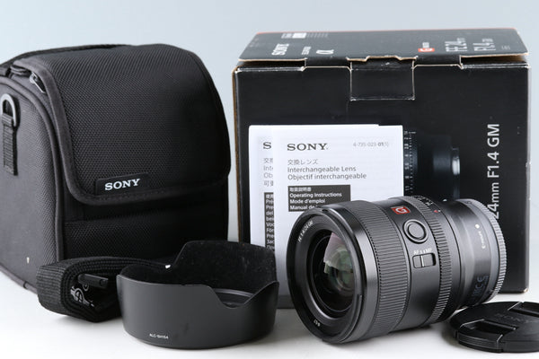 Sony FE 24mm F/1.4 GM Lens for Sony E With Box #45724Ｌ2