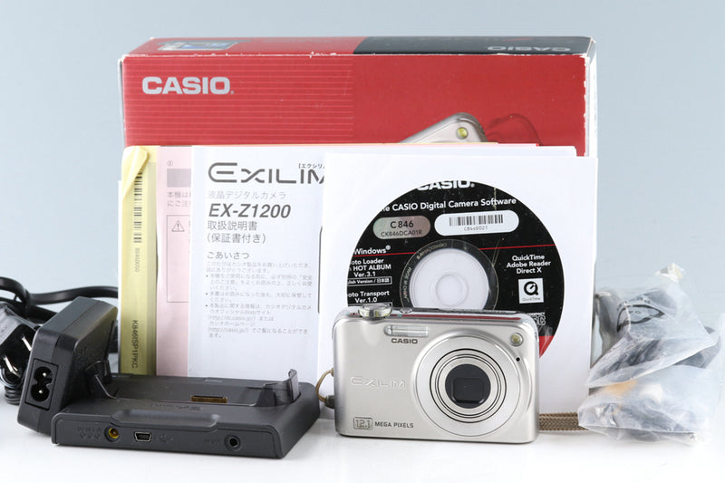 Casio Exilim EX-Z1200 Digital Camera With Box #45730L3 – IROHAS SHOP