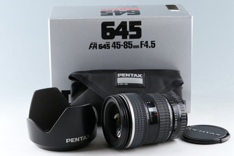 SMC Pentax-FA 645 Zoom 45-85mm F/4.5 Lens With Box #45735L10