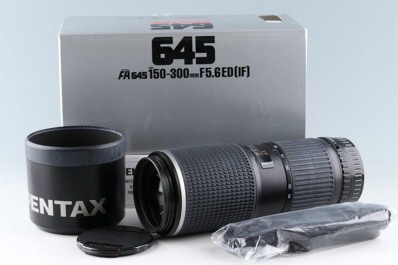 SMC Pentax-FA 645 Zoom 150-300mm F/5.6 ED Lens With Box #45737L10 – IROHAS  SHOP