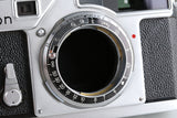 Nikon SP + Nikkor-S.C 50mm F/1.4 Lens #45741D2